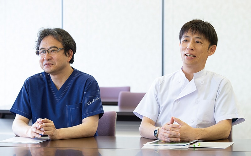 安藤哲郎先生・筒井貴朗先生 安藤哲郎先生・筒井貴朗先生