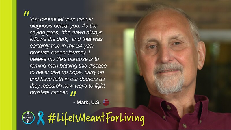 #LifeIsMeantForLiving 患者さん - 米国、マークさん