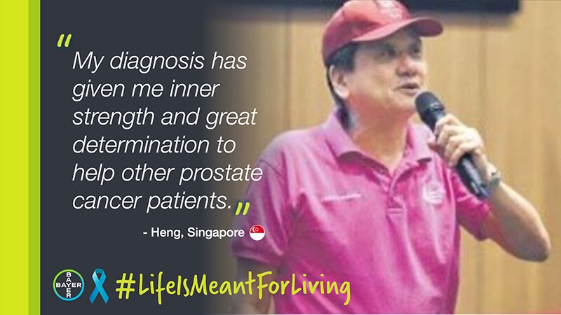 #LifeIsMeantForLiving 患者さん - シンガポール、Hengさん
